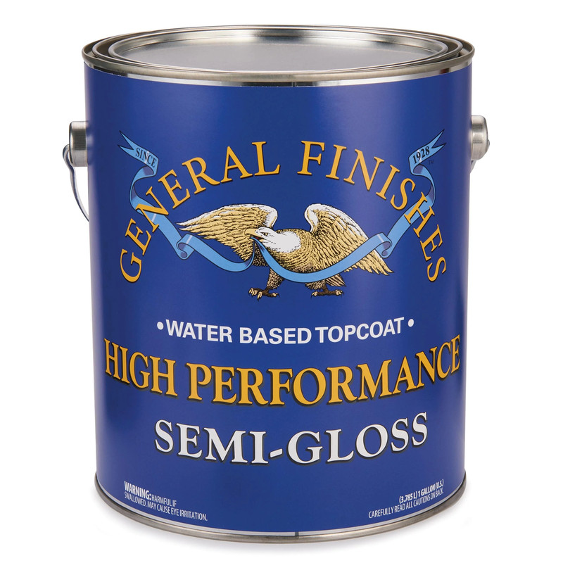 High Performance Varnish Water Based Varnish - Sheen:Semi-Gloss - Size:1 Gallon